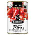 San Remo Whole Tomatoes Organic (398ml/796ml)
