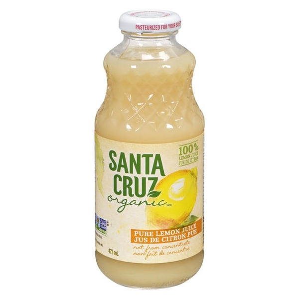 Santa Cruz Organic Pure Lemon Juice Organic 473ml