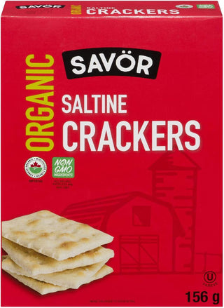 Savor Organic Saltines 156g