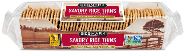 Sesmark Wheat & Sesame Savory Thin 90g