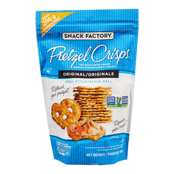 The Snack Factory Pretzel Crisps Original 200g