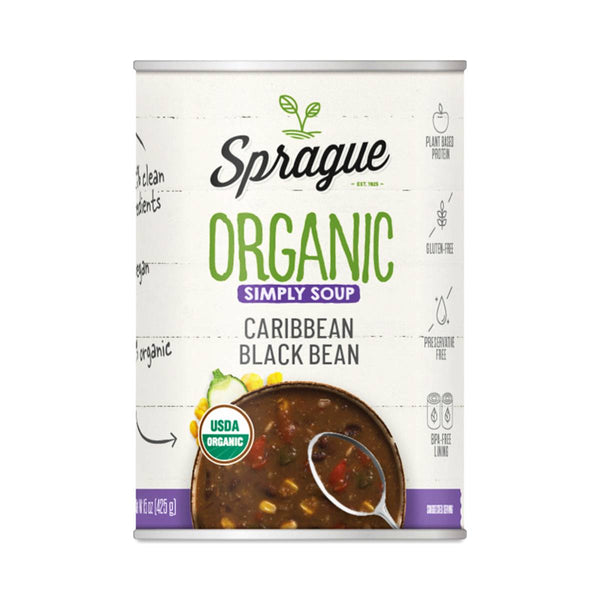 Sprague Caribbean Black Bean Soup 398ml