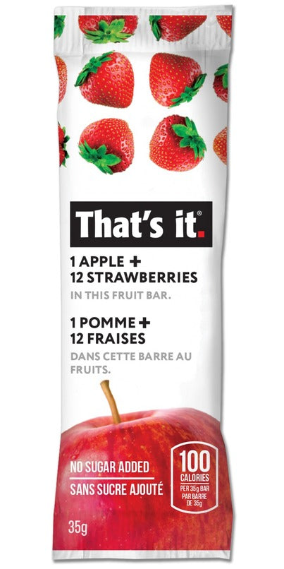 Thats it Apple Strawberry Bar 35g