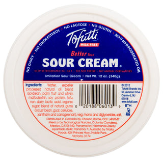 Tofutti Original Non Dairy Sour Cream 340g