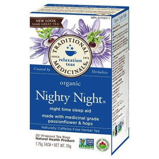 Traditional Medicinal Organic Nighty Night Herbal Tea 16 teabags