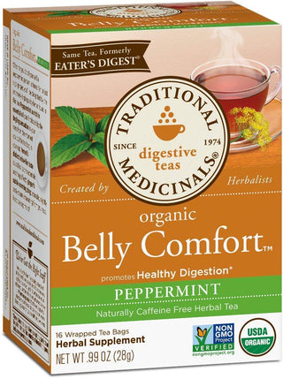 Traditional Medicinal Belly Comfort Herbal Tea 16 teabags