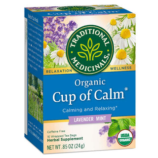 Traditional Medicinal Cup of Calm Herbal Tea 16 teabags