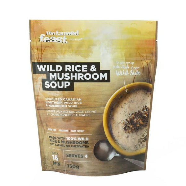 Untamed Feast Wild Rice and Mushroom Soup 100g