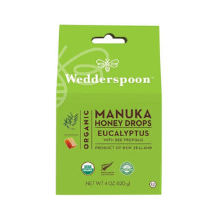 Wedderspoon Manuka Honey Eucalyptus Drops 120g