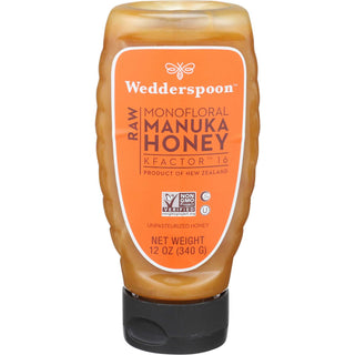 Wedderspoon Manuka Honey K Factor 16 (340g/500g)