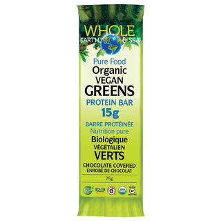 Whole Earth & Sea Organic Protein & Greens Bar (75g/6pk/12pk)
