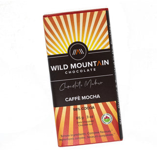 Wild Mountain Caffe Mocha 58% Chocolate Bar 85g