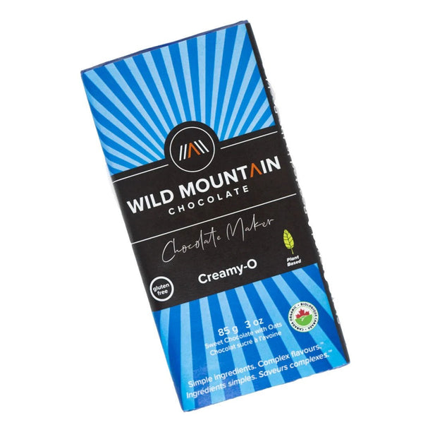 Wild Mountain Creamy O Plant Based Chocolate Bar 85g