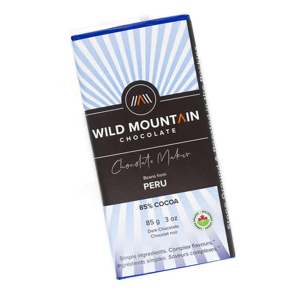 Wild Mountain Peru 85% Chocolate Bar 85g