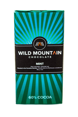 Wild Mountain Mint 60% Chocolate Bar 85g