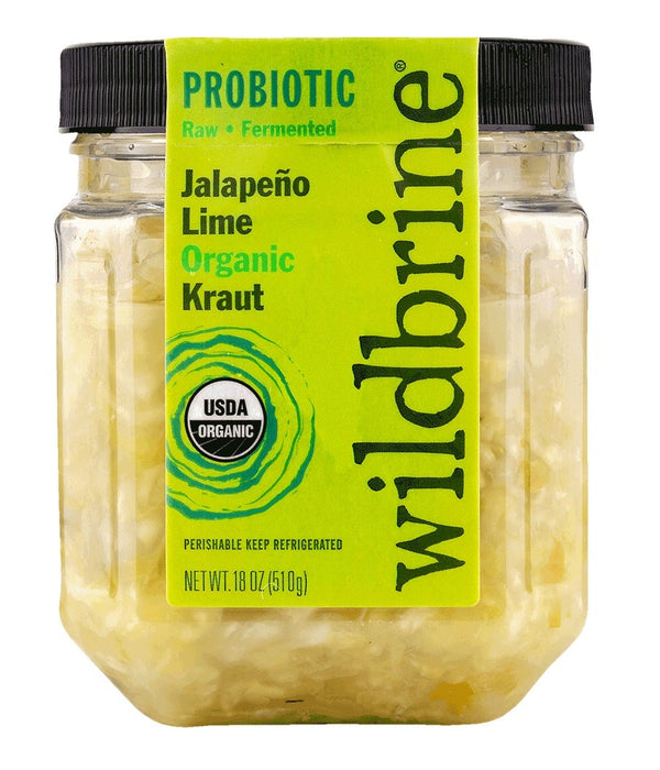 Wildbrine Jalapeno Lime Sauerkraut 500ml