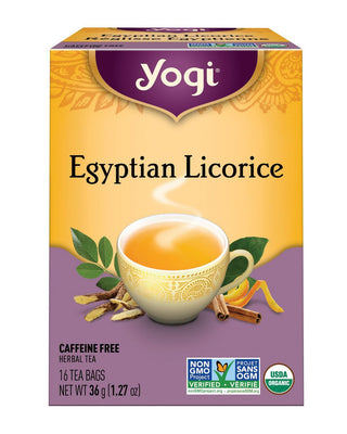 Yogi Egyptian Licorice Tea 16 teabags