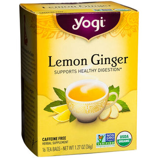 Yogi Lemon Ginger Tea 16 teabags